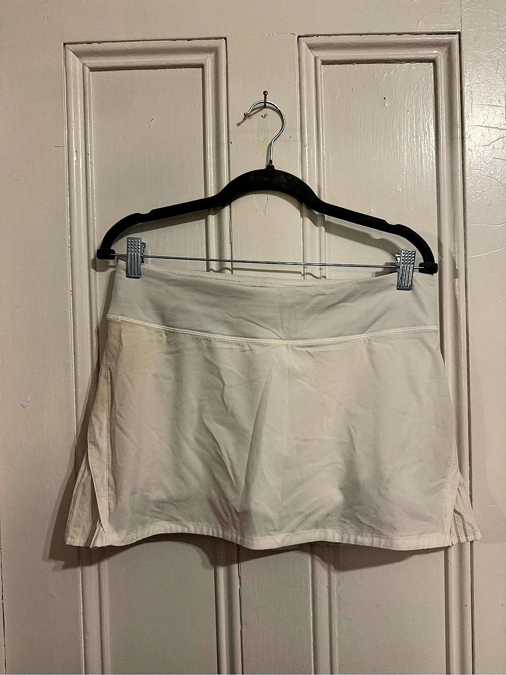 Lululemon Pace Rival Mid-Rise Skirt Athletic Shorts White
